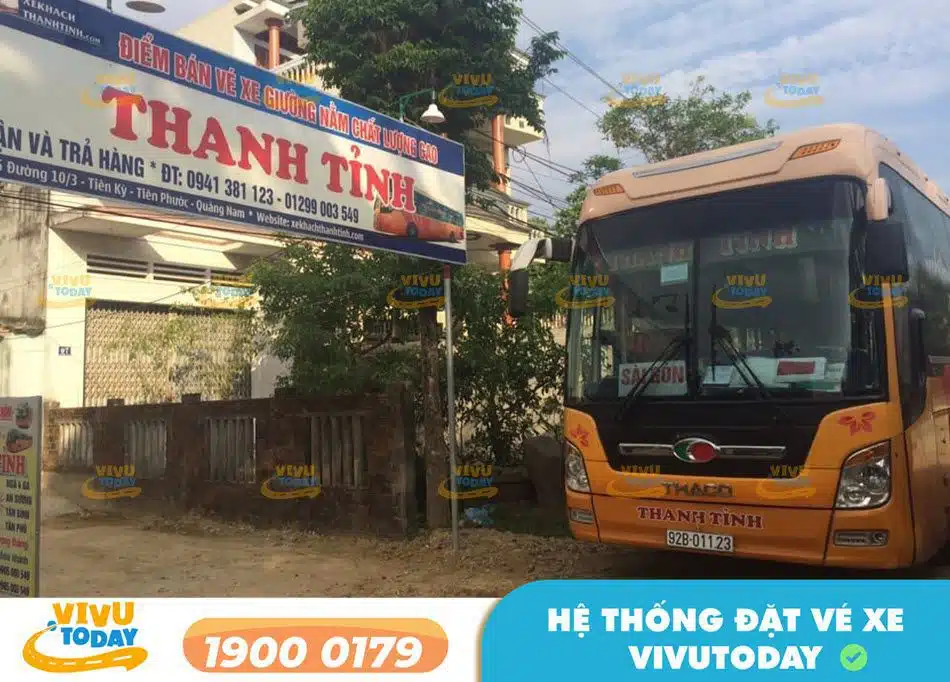 Văn phòng bán vé của nhà xe Thanh Tỉnh Quảng Nam