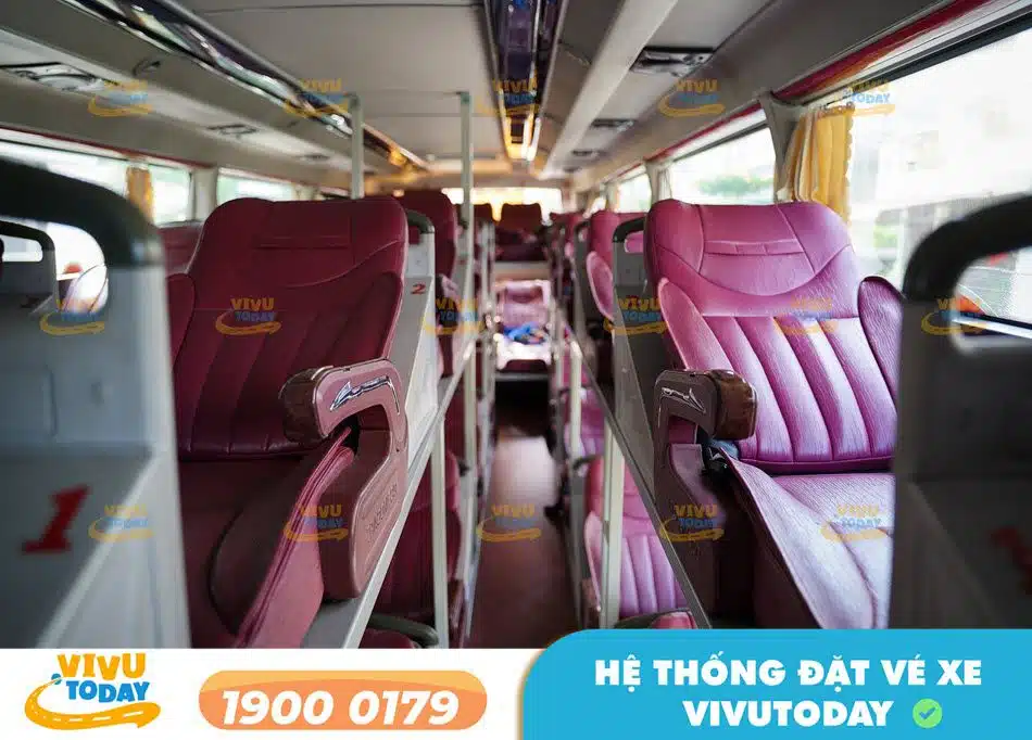Xe giường nằm đời mới của nhà xe Thảo Nguyên Mù Cang Chải - Mỹ Đình
