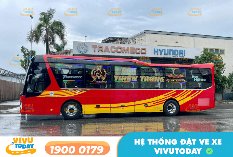 Nhà xe Thiên Trung tuyến Hà Nội đi Kon Tum