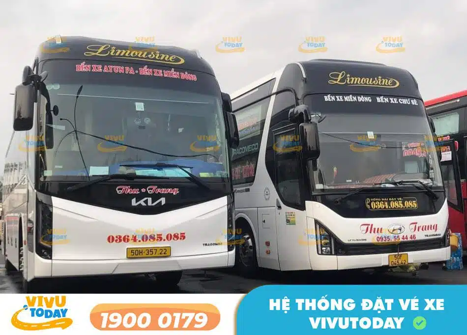 Nhà xe Thu Trang Chư Sê - Gia Lai đi Sài Gòn