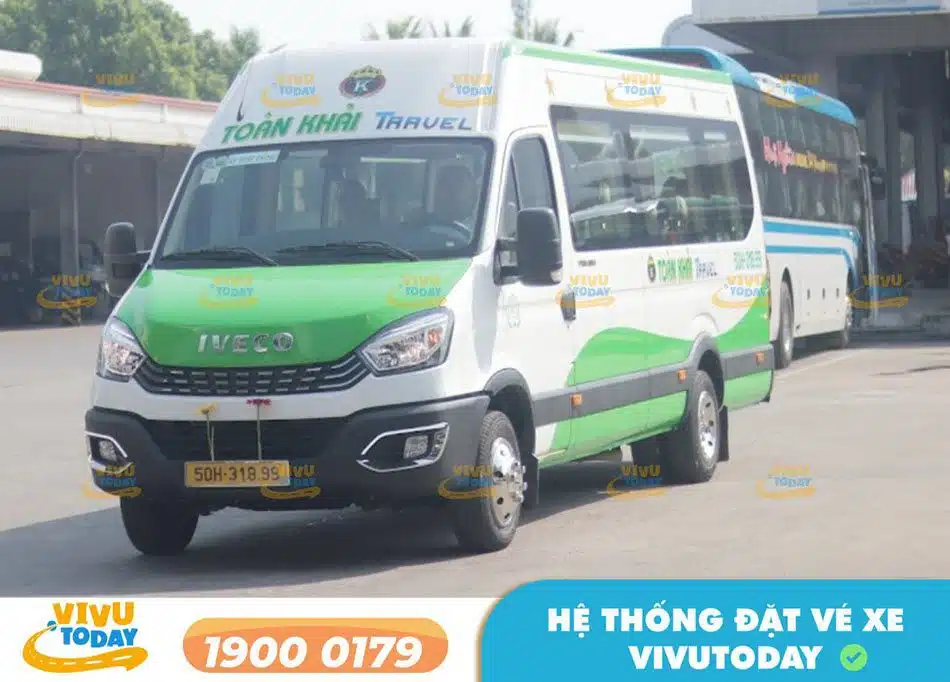 Nhà xe Toàn Khải Travel từ Sài Gòn đi Bình Thuận