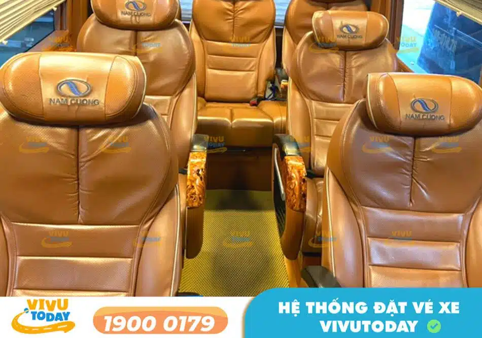 xe-ghe-limousine-9-cho-cua-xe-nam-cuong-limousine Xe ghế Limousine 9 chỗ của xe Nam Cường Limousine Phú Thọ - Hà Nội