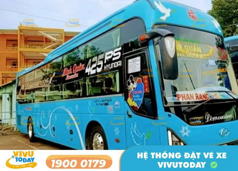 Nhà xe Minh Quân Bình Dương đi Ninh Thuận
