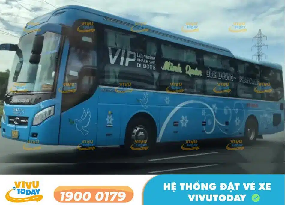 Nhà xe Minh Quân Bình Dương - Ninh Thuận