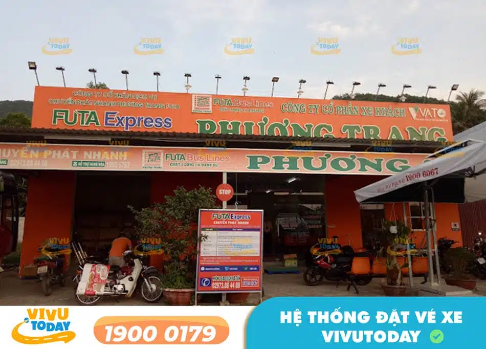 Phòng vé nhà xe Phương Trang tại Hà Tiên