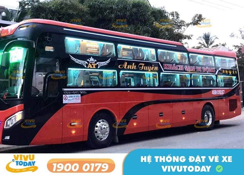 Nhà xe Anh Tuyên tuyến xe Sài Gòn đi Đà Lạt uy tín