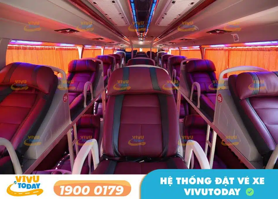 Xe giường nằm 41 chỗ sang trọng của nhà xe Ba Châu