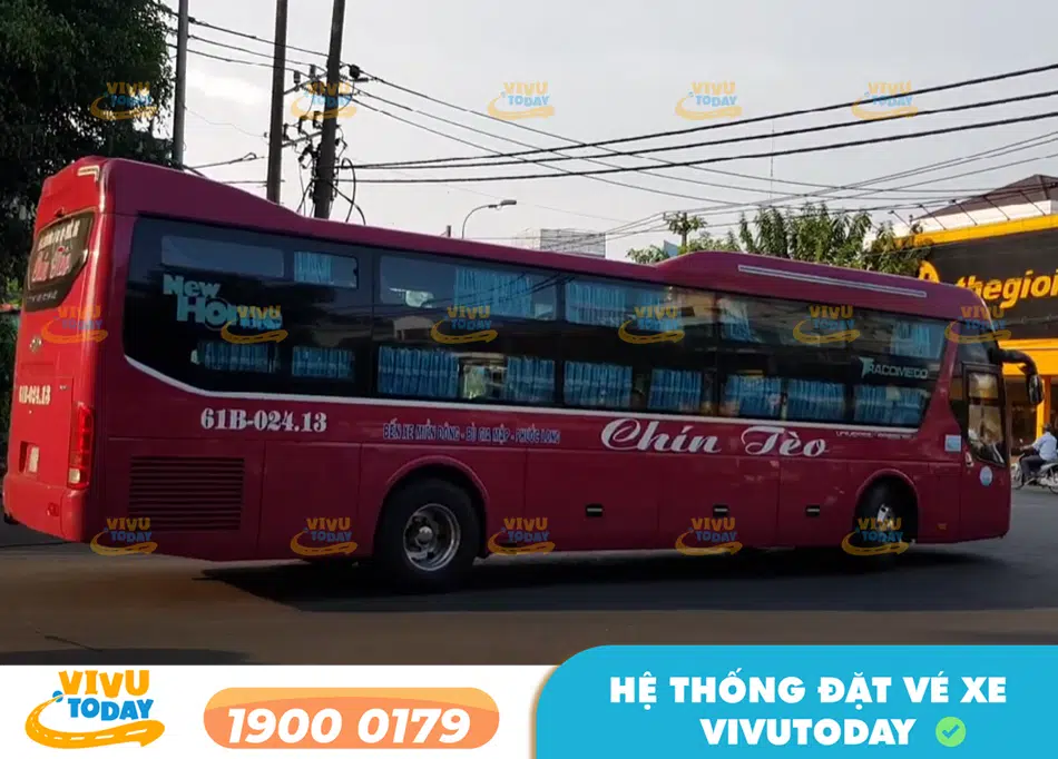Nhà xe Chín Tèo đi Bình Phước từ Sài Gòn