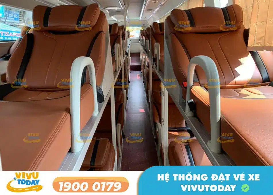 Xe giường nằm 36 giường của xe khách Hoàng Khang Bình Định