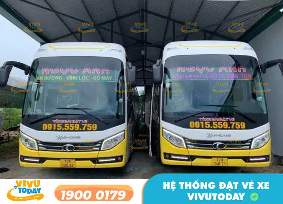 Nhà xe Ngọc Ánh Limousine đi Bình Định từ Sài Gòn