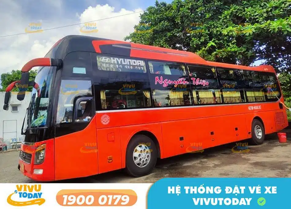 Nhà xe Nguyễn Thiện từ Trà Vinh đi An Giang