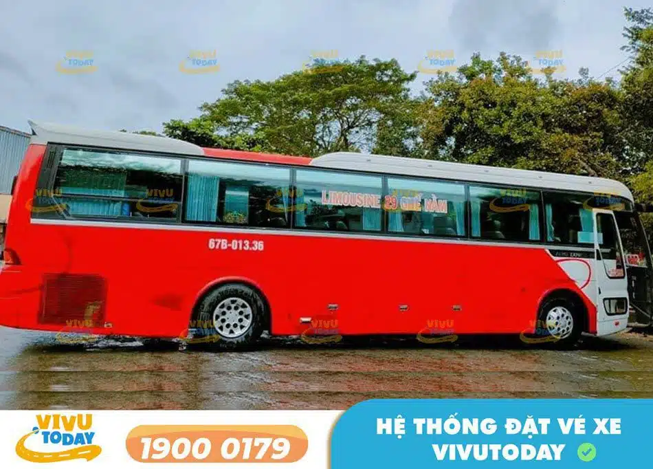 Xe khách Nguyễn Thiện đi An Giang từ Trà Vinh