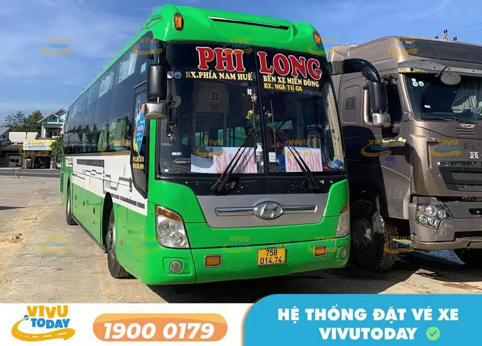 Nhà xe Phi Long tuyến Sài Gòn đi Huế - Thừa Thiên Huế uy tín