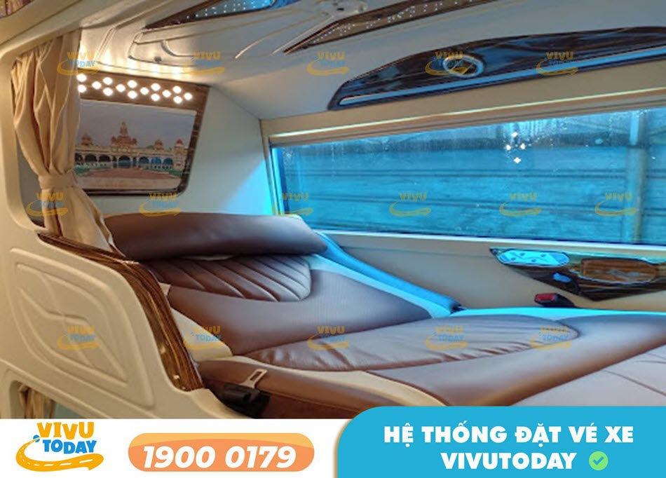 Tiện ích xe Limousine 24 phòng của nhà xe Minh Thắng
