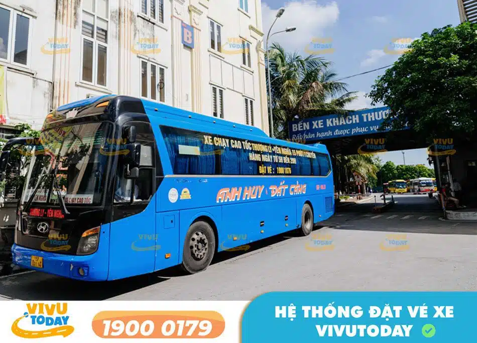 Nhà xe Anh Huy Đất Cảng đi Hải Phòng từ Hà Nội