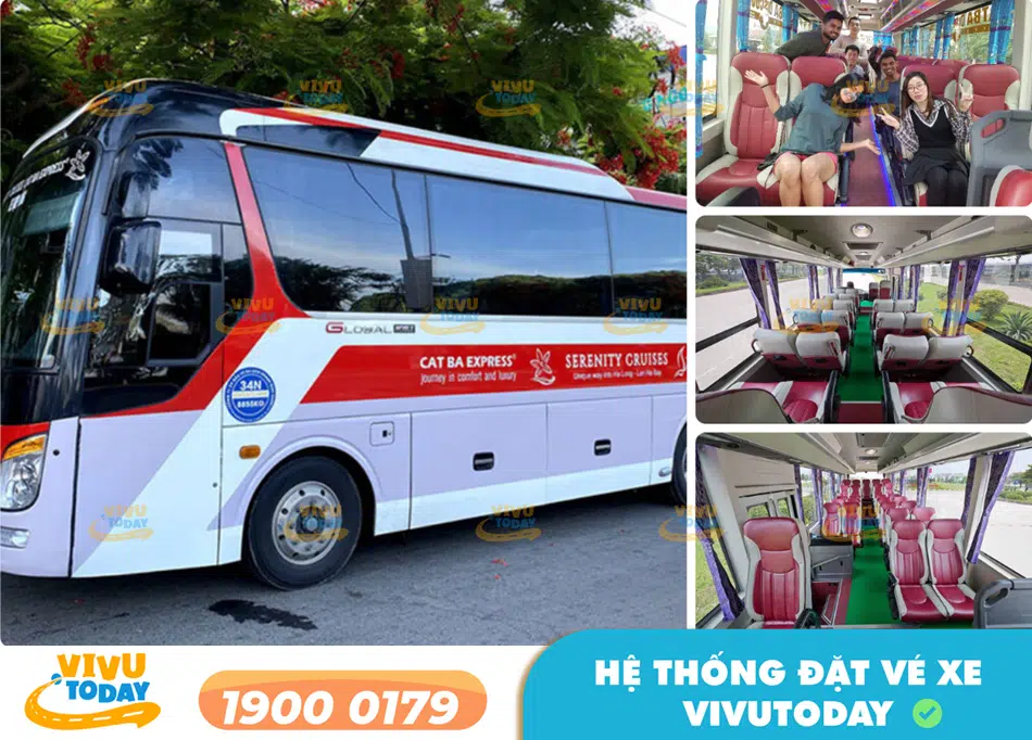 Nhà xe Cát Bà Express đi Hài Phòng từ Hà Nội