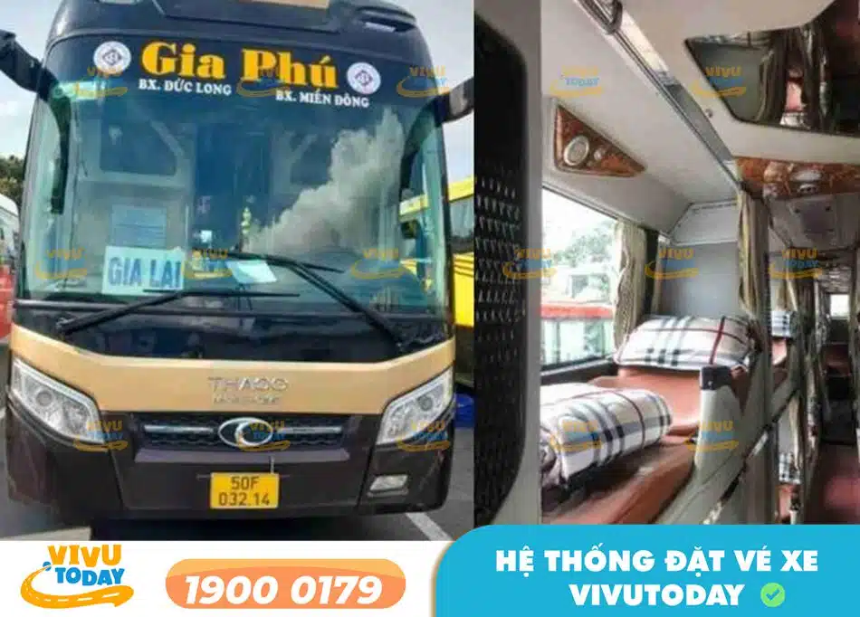 Nhà xe Gia Phú tuyến Sài Gòn - Gia Lai