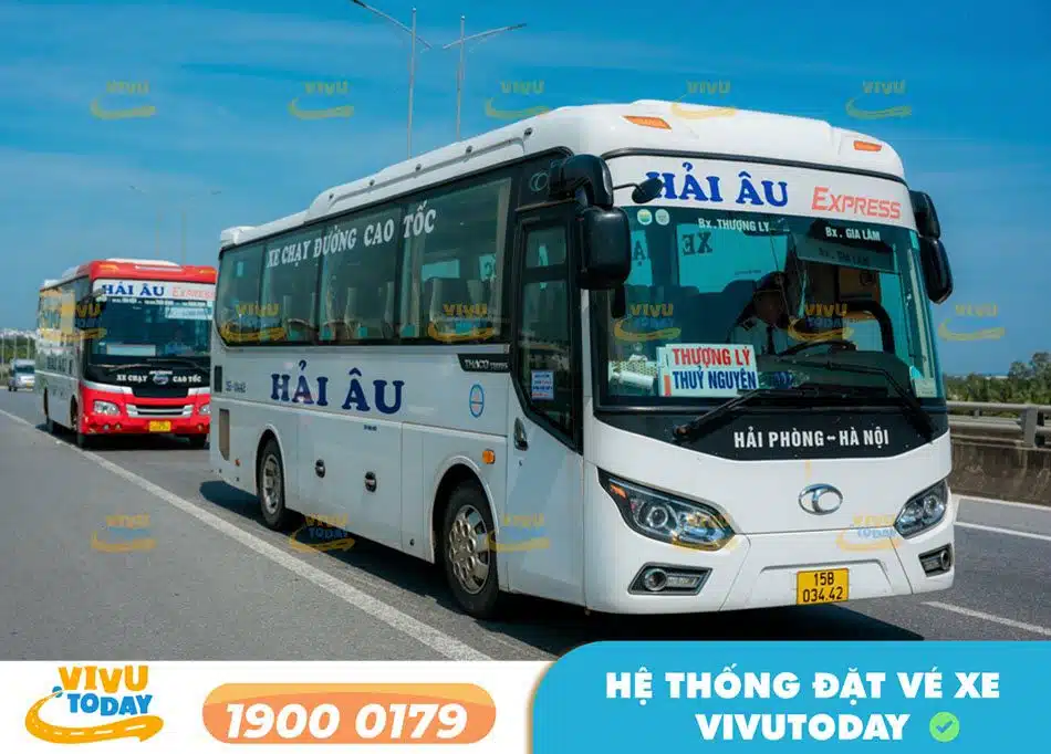 Nhà xe Hải Âu chất lượng cao chuyên tuyến xe Hà Nội - Hải Phòng