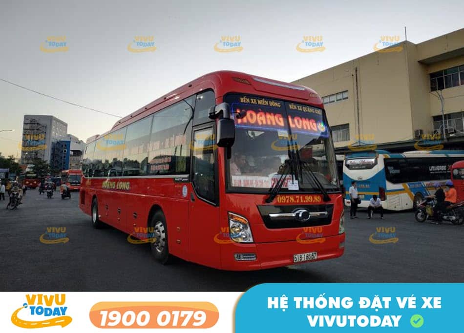 Nhà xe Hoàng Long (Đỏ) tuyến xe Sài Gòn - Bến xe Nước Ngầm