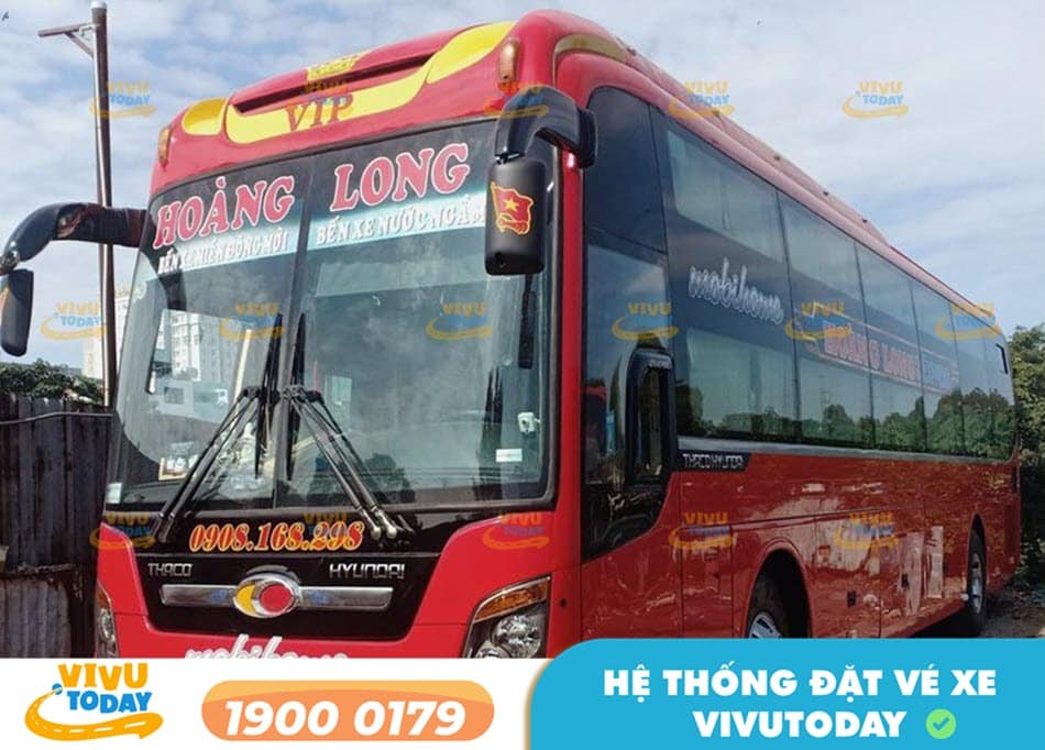 Nhà xe HTX Hoàng Long từ Sài Gòn đi Bến xe Nước Ngầm