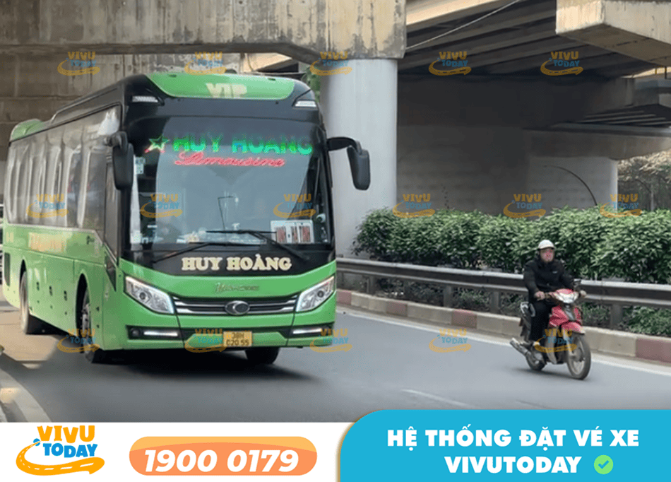 Nhà xe Huy Hoàng tuyến xe Hà Nội đi Hà Tĩnh giá vé rẻ