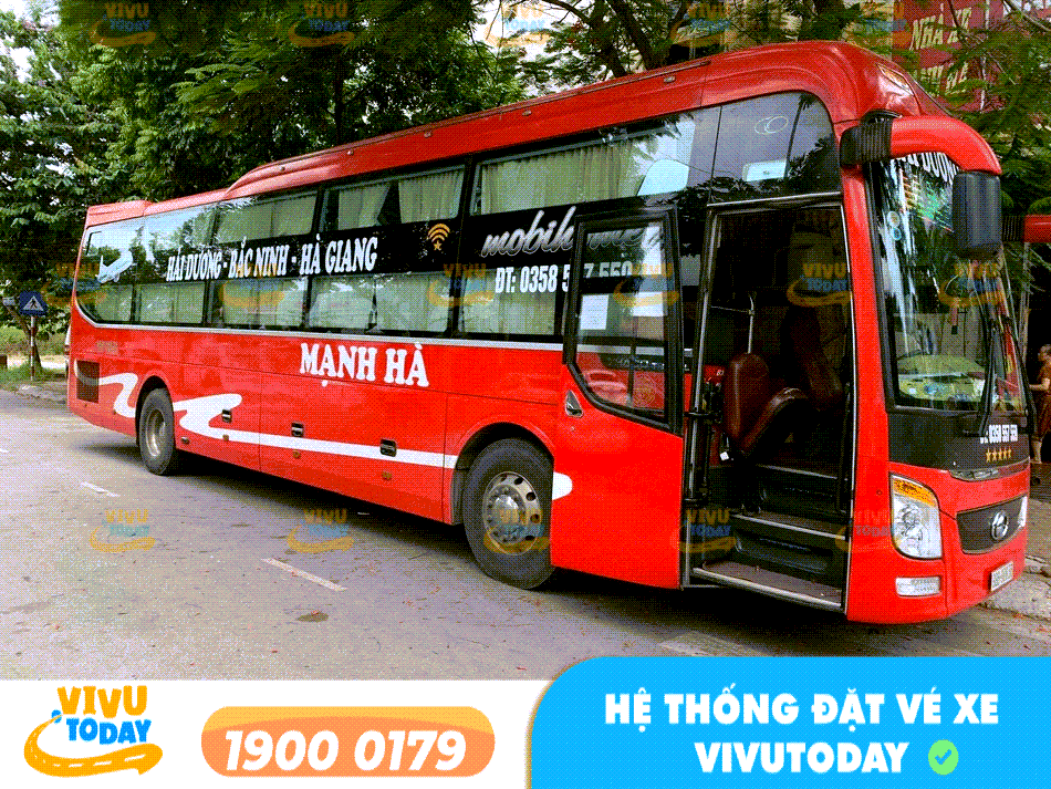 Nhà xe Mạnh Hà tuyến xe Hải Dương đi Hà Giang