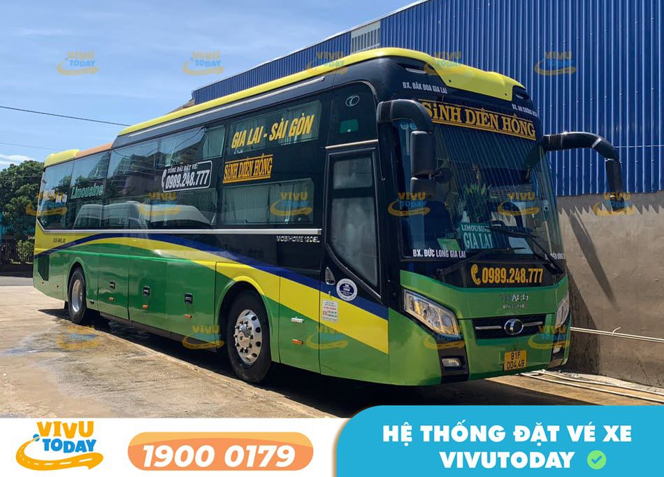 Nhà xe Sinh Diên Hồng tuyến Sài Gòn - Gia Lai