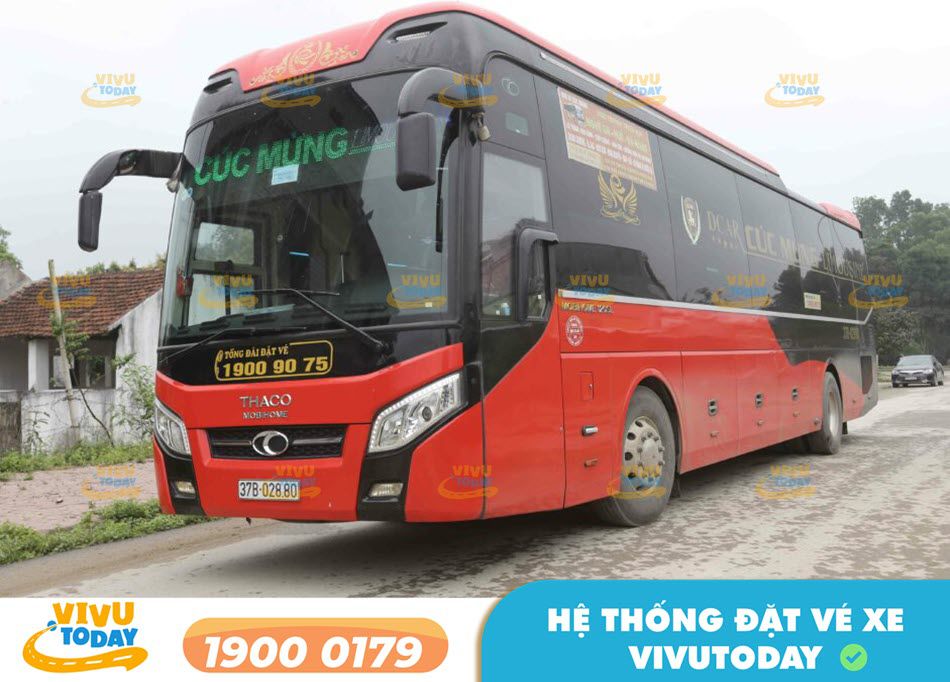 Nhà xe Cúc Mừng chuyên tuyến xe Nghệ An - Hà Nội
