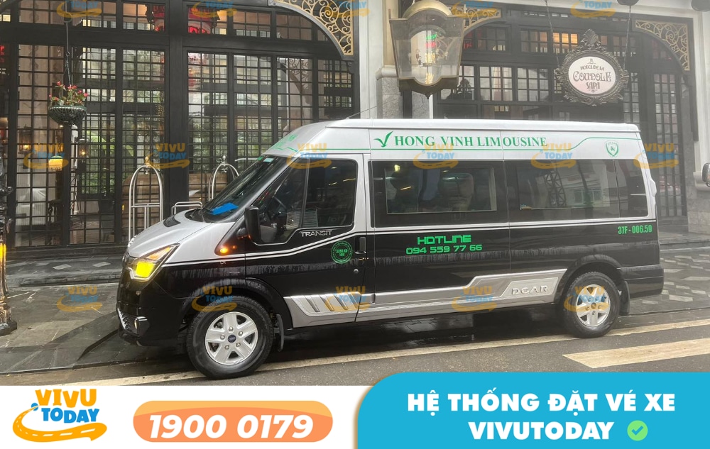 Nhà xe Hồng Vinh Limousine tuyến Vinh Nghệ An đi Hà Nội