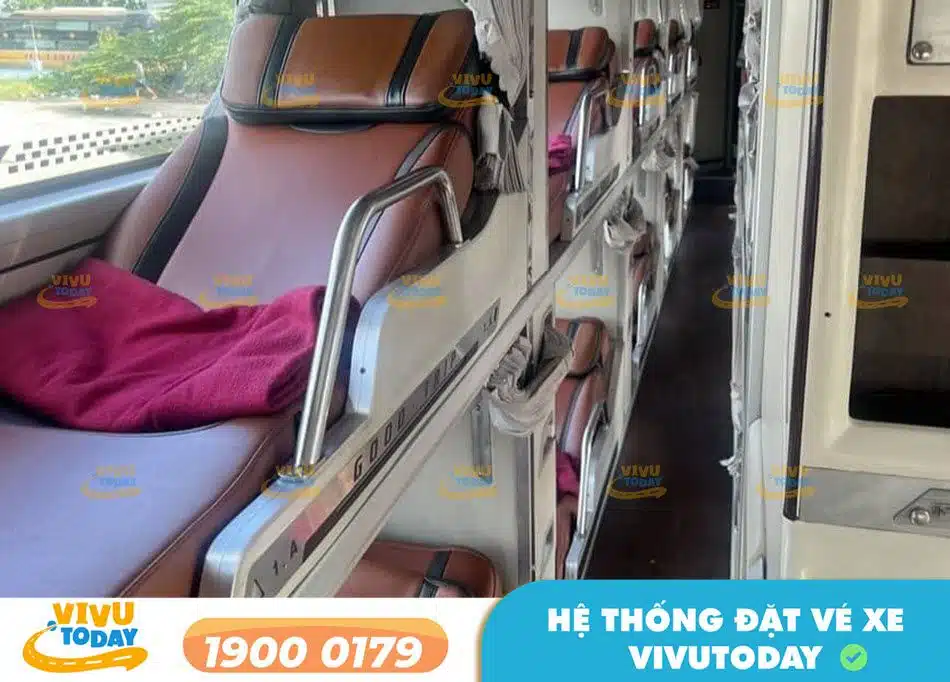 Xe giường nằm Limousine 34 chỗ của xe khách Minh Thắng (Thanh Hóa)