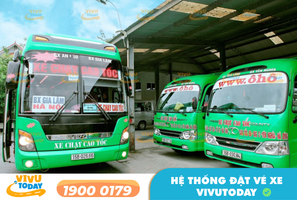 Nhà xe Ô Hô tuyến Hà Nội đi Hải Dương
