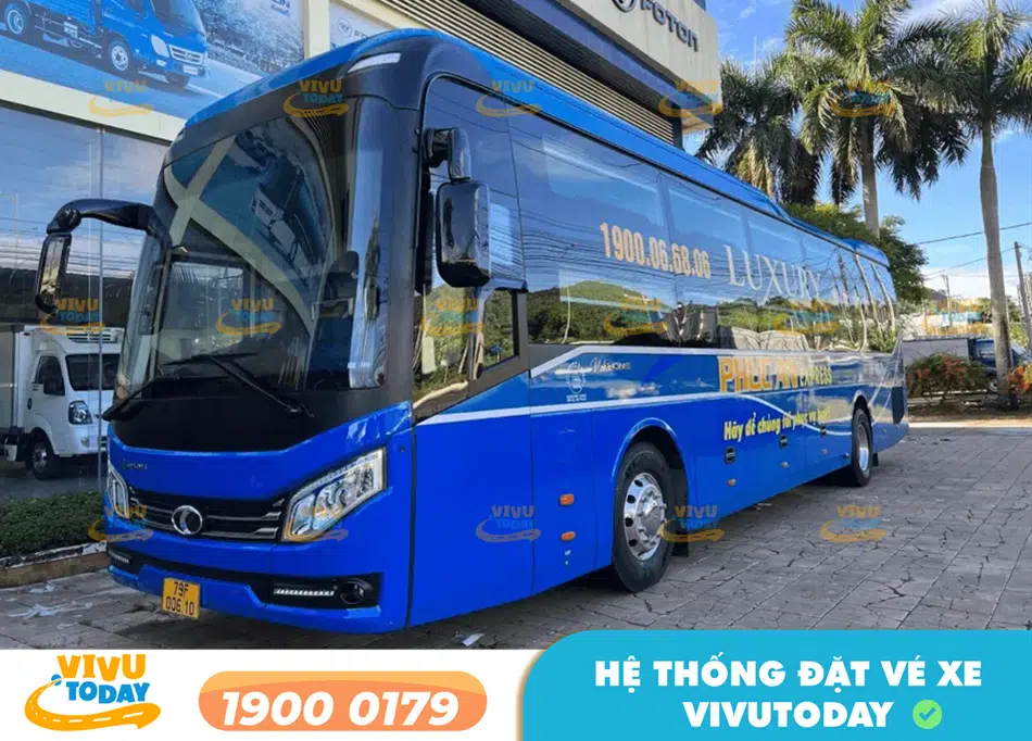 Nhà xe Phúc An Express tuyến xe Bình Thuận - Cam Ranh