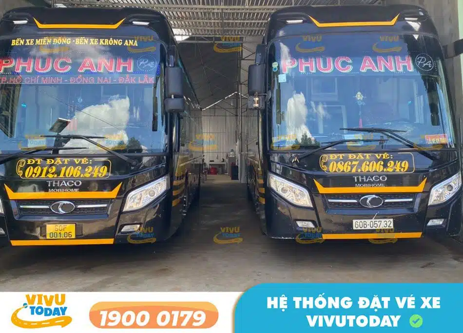 Nhà xe Phúc Anh tuyến Sài Gòn - Quảng Bình