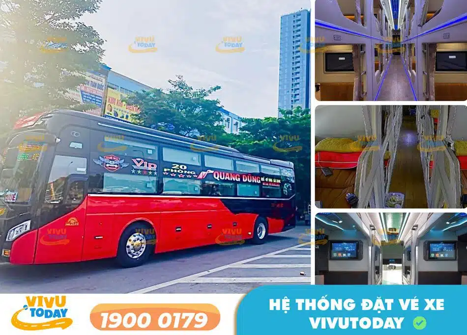 Nhà xe Quang Dũng Limousine tuyến Hà Nội - Đà Nẵng