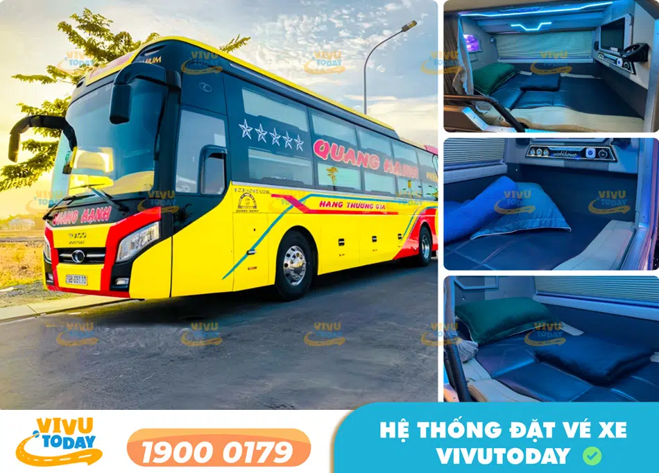 Nhà xe Quang Hạnh đi Cam Ranh từ Bình Thuận