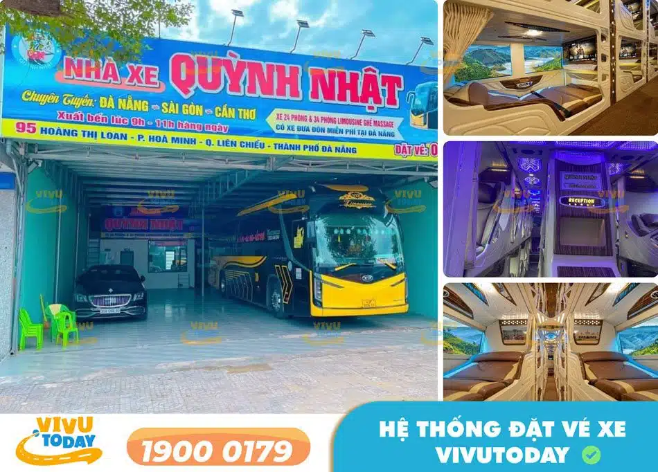 Nhà xe Quỳnh Nhật chuyên phục vụ tuyến xe Hà Nội đi Đà Nẵng