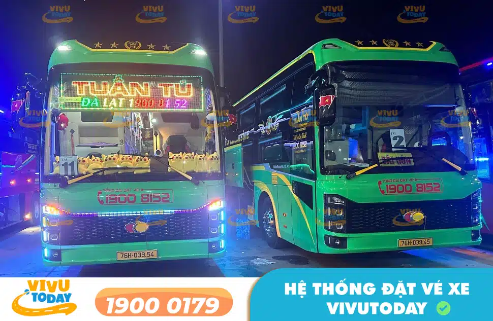 Nhà xe Tuấn Tú tuyến Sài Gòn đi Quảng Ngãi