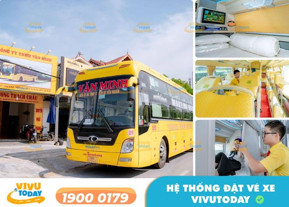Nhà xe Văn Minh chuyên tuyến xe Nghệ An đi Hà Nội
