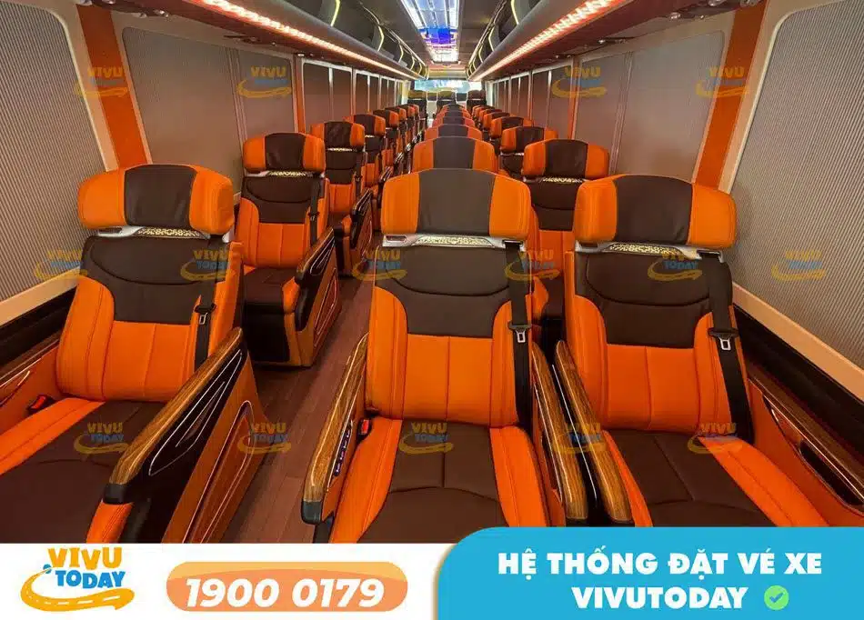 Dòng xe ghế Limousine 27 chỗ chất lượng cao của xe khách MexBus