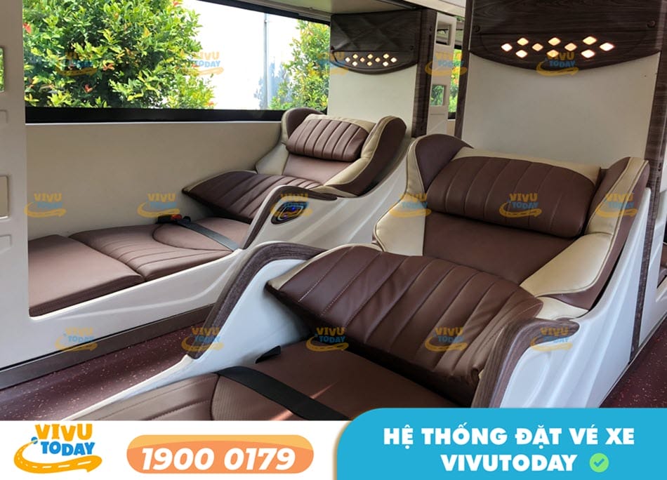 Xe giường nằm 36 chỗ tiện nghi của nhà xe Dung Nghĩa