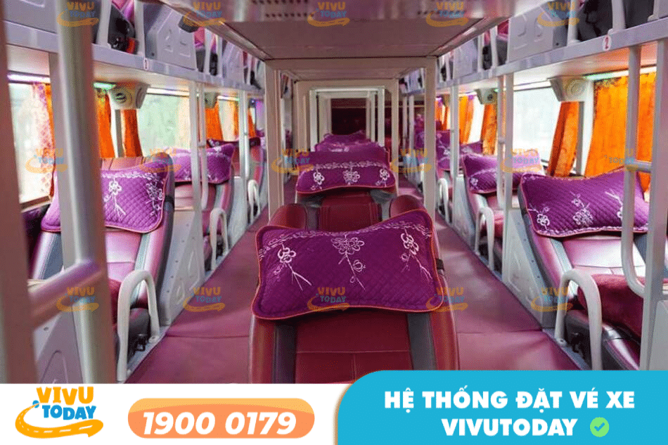 Xe giường nằm 41 chỗ tiện nghi của nhà xe Ba Ua