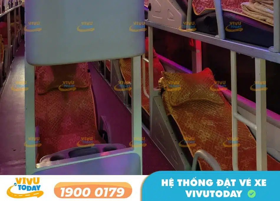 Hệ thống xe giường nằm 41 chỗ chất lượng cao của xe Anh Tài