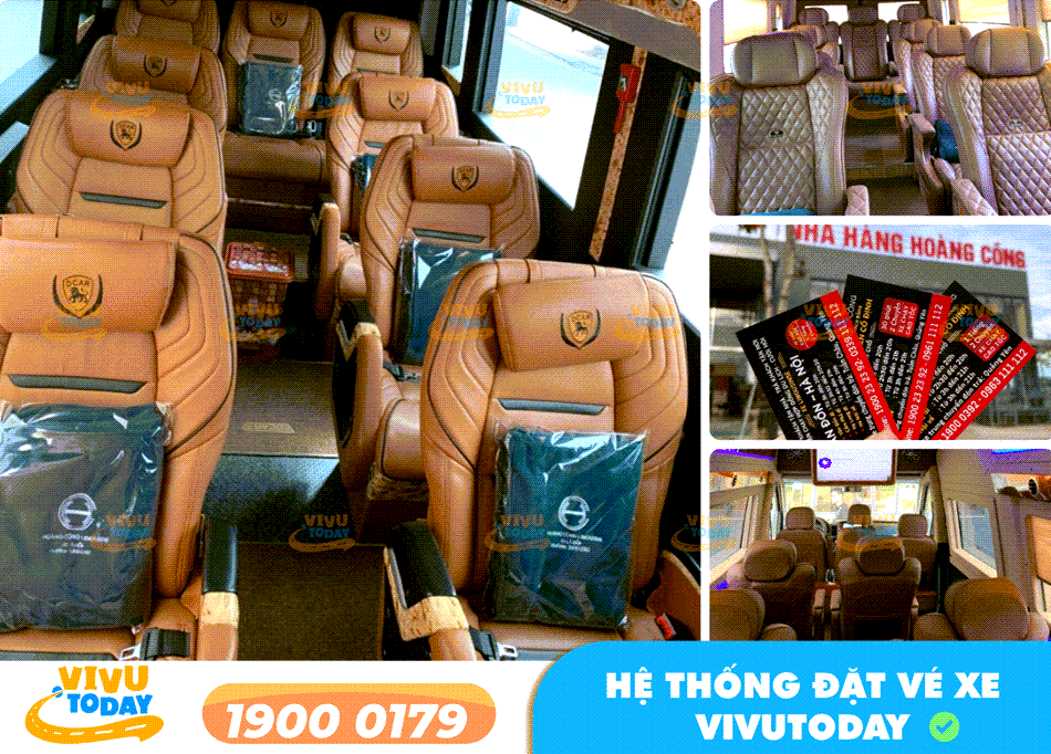 Dòng xe Limousine cao cấp của nhà xe Hoàng Công