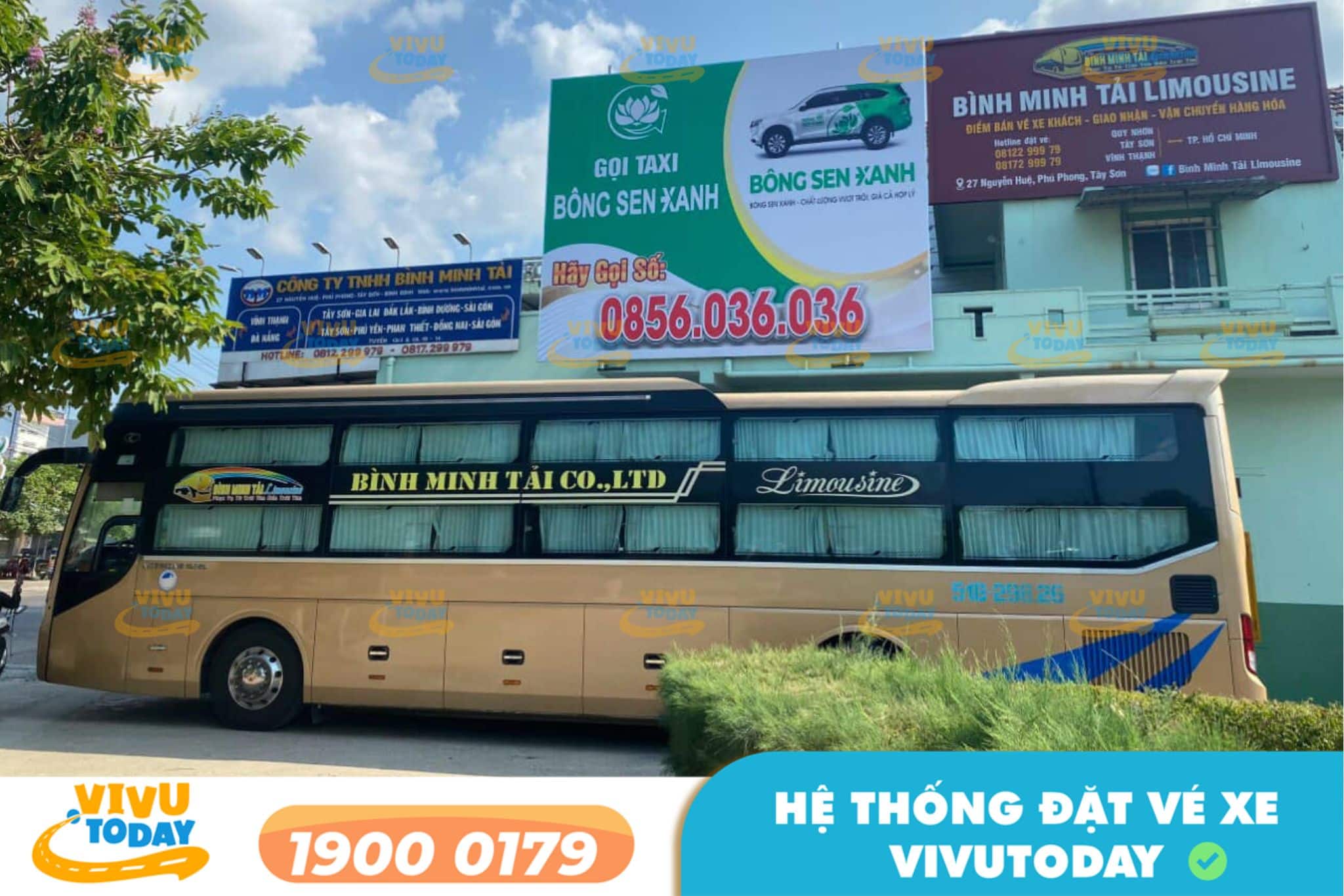 Nhà xe Bình Minh Tải tuyến Quy Nhơn Bình Định đi Sài Gòn