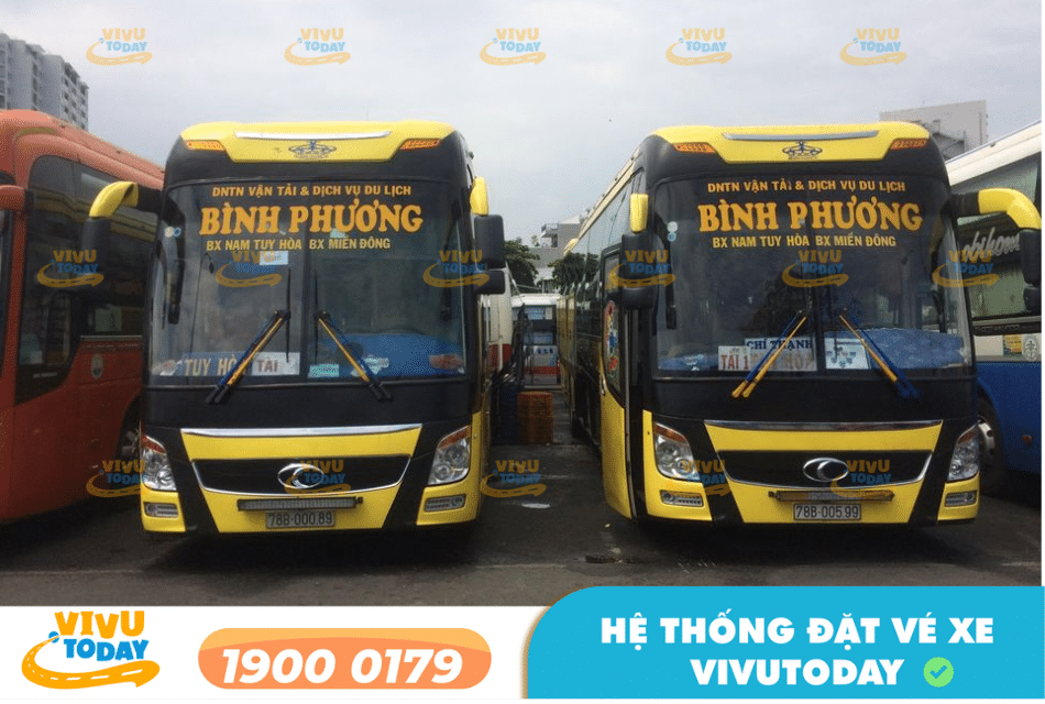 Nhà xe Bình Phương tuyến Sài Gòn đi Tuy Hòa Phú Yên