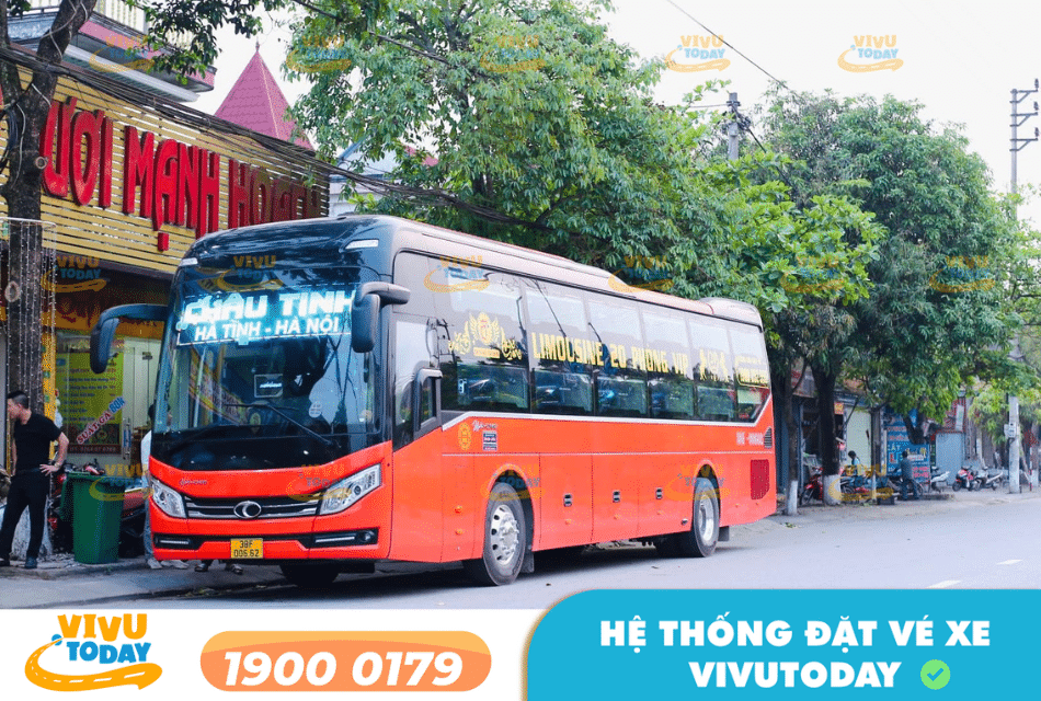 Nhà xe Châu Tịnh tuyến Hà Tĩnh đi Hà Nội