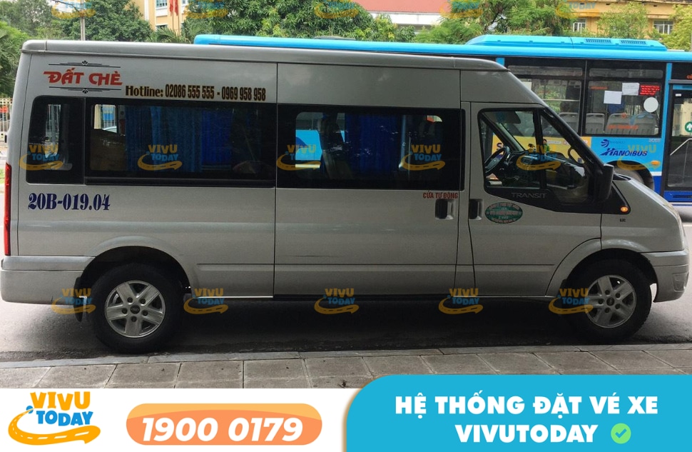 Nhà xe Đất Chè tuyến Hà Nội đi Thái Nguyên