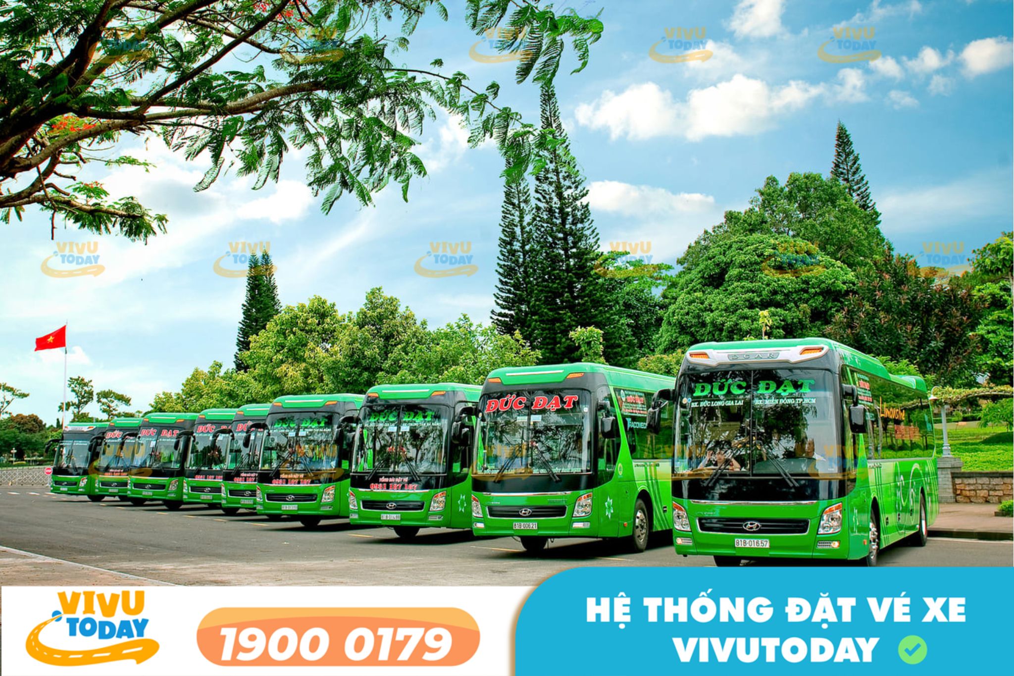 Nhà xe Đức Đạt tuyến Sài Gòn đi Gia Lai