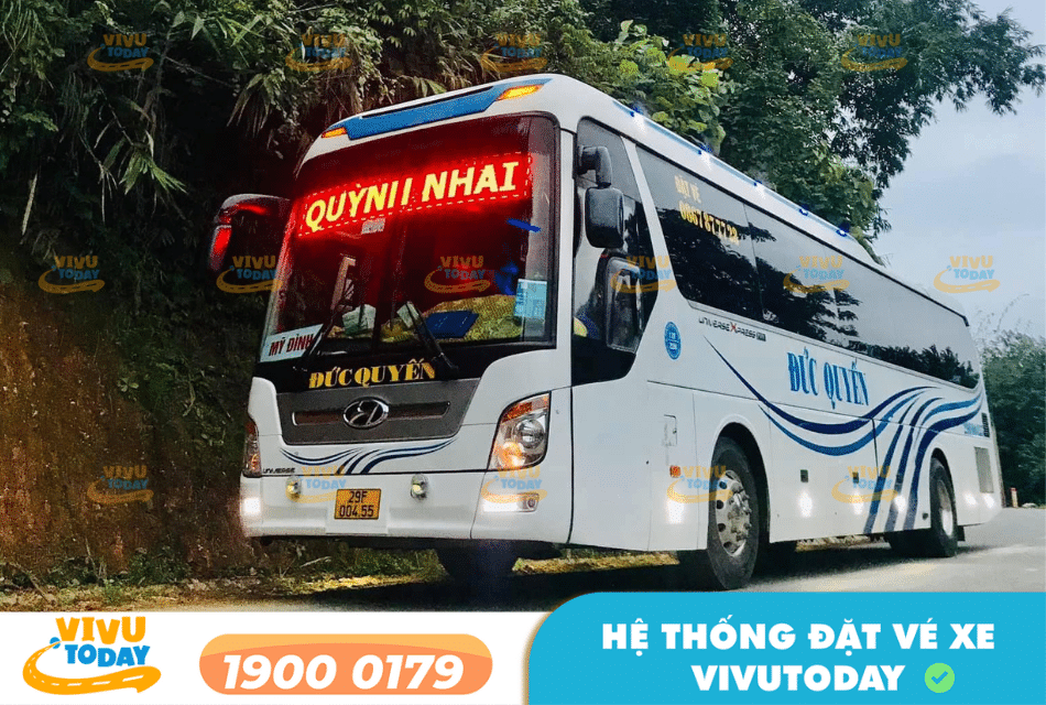 Nhà xe Đức Quyến tuyến Hà Nội đi Mộc Châu - Sơn La