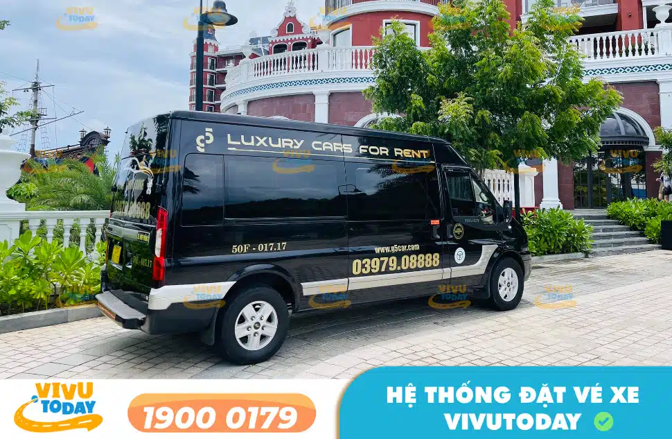 Nhà xe G5Car tuyến Sài Gòn đi Mũi Né